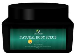 Natural Body Scrub Enriched with Thanaka Milk & Honey for Skin Restoration and Nourishment